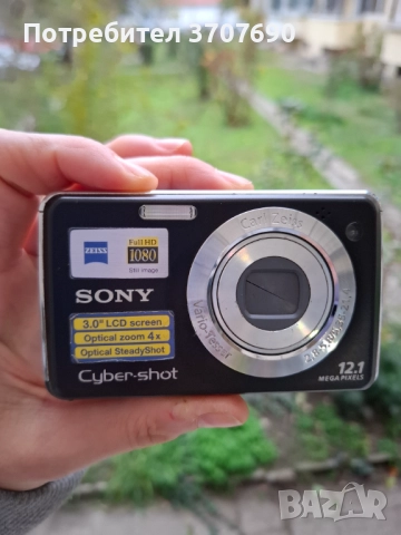 Компактен дигитален фотоапарат Sony Cybershot W230, снимка 3 - Фотоапарати - 52480284
