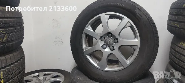 Джанти за Audi и гуми Astoni 235/65/17 , снимка 4 - Гуми и джанти - 56185148