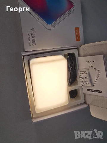 LED RGB фото лампа Vijim VL120, снимка 3 - Светкавици, студийно осветление - 54179861