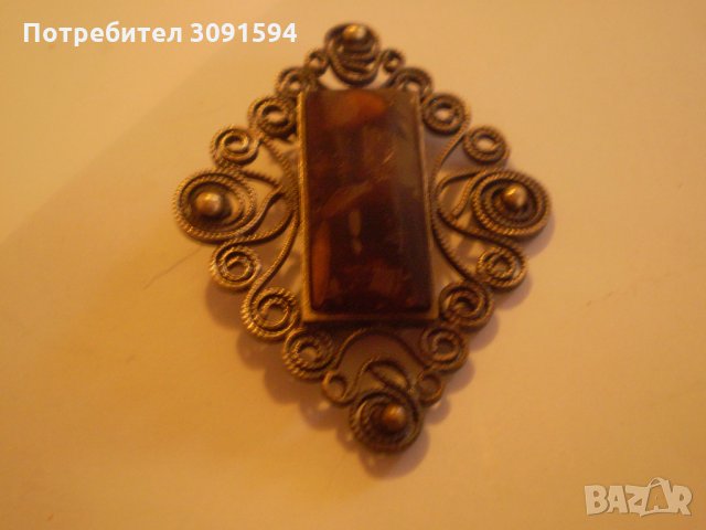 Винтидж Дамска Брошка , снимка 9 - Антикварни и старинни предмети - 35092822
