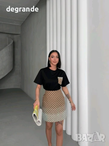 ДАМСКИ КОМПЛЕКТ GUCCI  наличен S XL размер