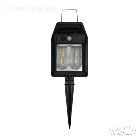 Соларна стенна лампа с интелигентен сензор, снимка 5 - Соларни лампи - 49173660