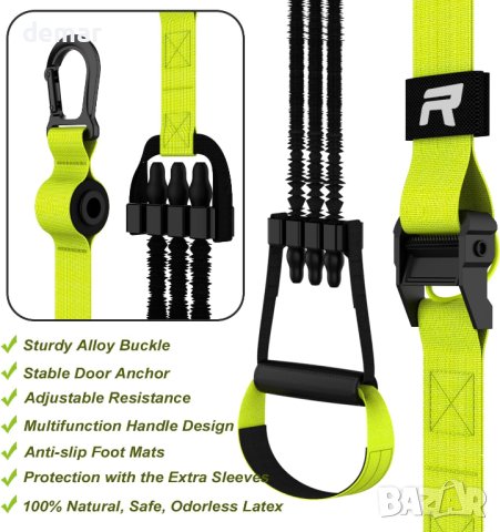 Фитнес ластици за силови тренировки, снимка 5 - Фитнес уреди - 42815638