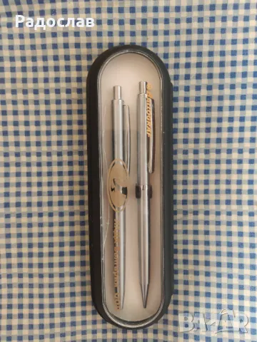 стар комплект химикалка и молив BALLOGRAF