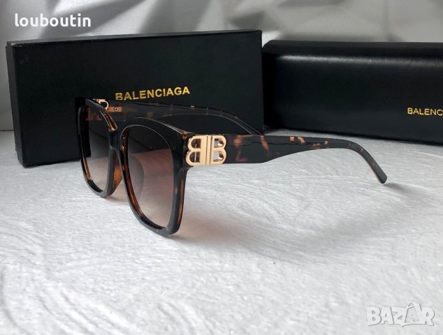 Balenciaga дамски слънчеви очила котка котешки очи 2 цвята, снимка 10 - Слънчеви и диоптрични очила - 40789932