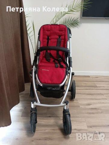 Бебешка количка UPPAbaby Vista – пълен комплект (кош + спортна), снимка 4 - За бебешки колички - 53349980