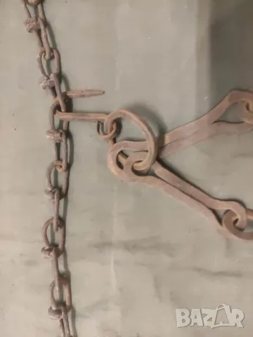 Продавам стара верига за огнище , снимка 6 - Декорация за дома - 49338935