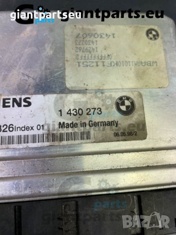 Компютър мотор за БМВ е46 BMW e46 , 1430273, снимка 2 - Части - 40244338