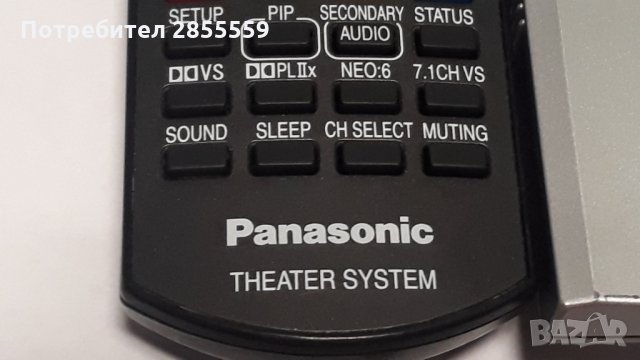 Panasonic дистанционни за DVD recorder и за Blu-Ray ресийвър, снимка 2 - Ресийвъри, усилватели, смесителни пултове - 34194325