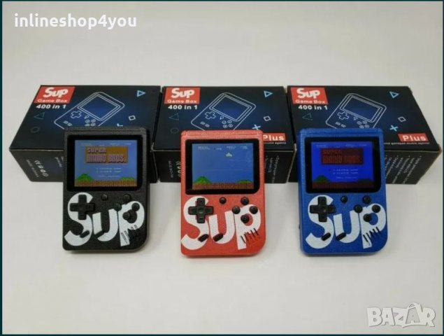 400 ИГРИ Преносима Ретро Геймърска Конзола / Игра SUP Гейм Бой, снимка 8 - Други игри и конзоли - 31727006
