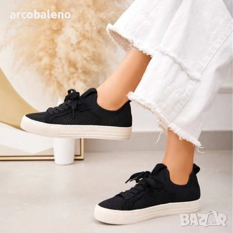 Дамски ниски маратонки, 2цвята , снимка 8 - Маратонки - 51534682