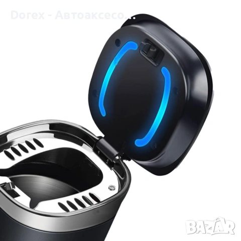 Пепелник за автомобил с LED диод, снимка 3 - Аксесоари и консумативи - 53900856