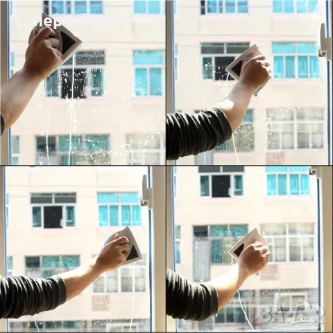 Уред за двустранно почистване на прозорци, снимка 2 - Други - 48652084