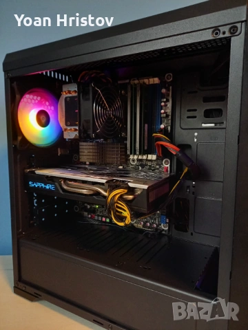 Геймърси компютър/Gaming PC RX 580 8GB / 16GB RAM / SSD + HDD, снимка 5 - Геймърски - 53967495