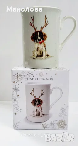 Порцеланова чаша мъг от костен порцелан., снимка 4 - Чаши - 47975604