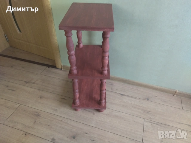 Ръчно изработена етажерка !!!, снимка 3 - Етажерки - 54353948