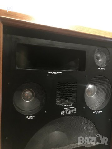 HiFi Тонколони 15' бас, 102dB, 6-лентови с по 7 говорителя всяка + Усилвател Denon, снимка 4 - Тонколони - 42734935