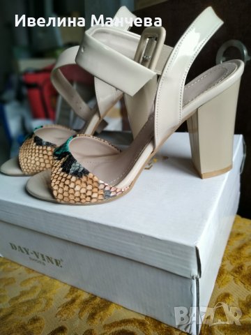 Дамски сандали номер 37, снимка 4 - Сандали - 37164196