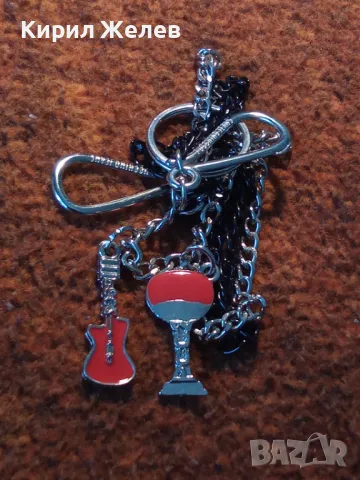 PUCCHINO JEANS ФЕШЪН СИНДЖИР МАРКОВ КЮСТЕК ВЕРИЖКА За КЛЮЧОВЕ АРТ АКСЕСОАР За ДЖИНСИ 20510, снимка 12 - Колиета, медальони, синджири - 47296383