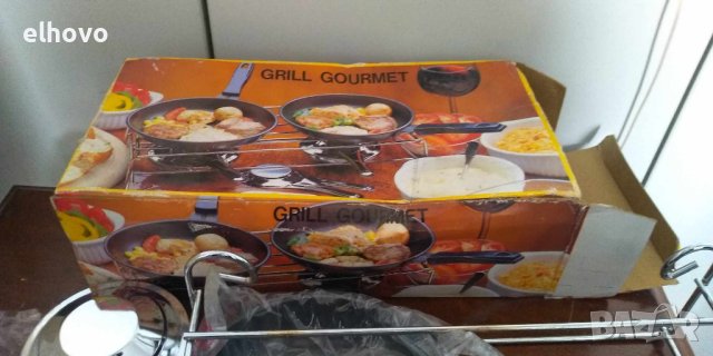 Комплект двоен котлон спиртник+2тиганчета, снимка 5 - Газови котлони - 42624812