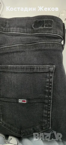 Дамски оригинални дънки. Като нови TOMMY JEANS HIGH RISE SUPER SKINNY , снимка 10 - Дънки - 55892461
