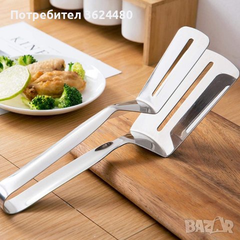 Двойна шпатула за скара , снимка 7 - Прибори за хранене, готвене и сервиране - 39986970