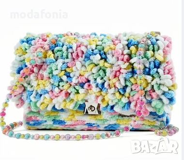 Плетено скрънчи CANDY, снимка 8 - Аксесоари за коса - 54343090