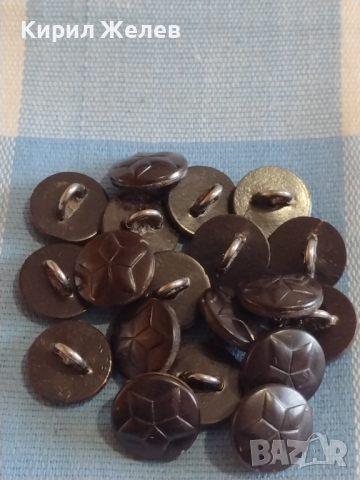 Лот копчета от униформа ЗВЕЗДА 19 броя за КОЛЕКЦИЯ ДЕКОРАЦИЯ 37239