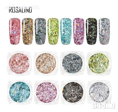 Пудра Starry Glitter холограма, снимка 3 - Продукти за маникюр - 29268067