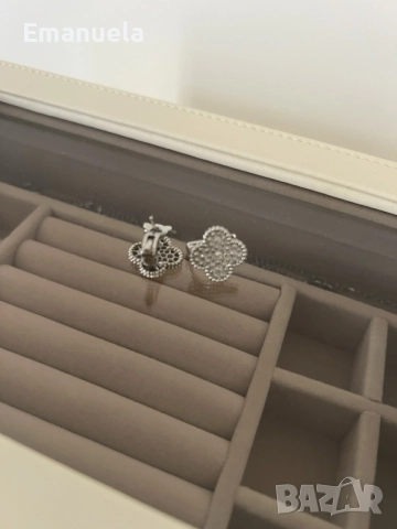 Chanel van cleef дамски обеци , снимка 6 - Обеци - 56202114