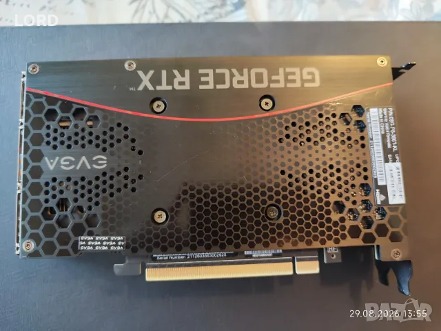 Видеокарта RTX 3060Ti 8GB EVGA XC Gaming, снимка 2 - Видеокарти - 55854632