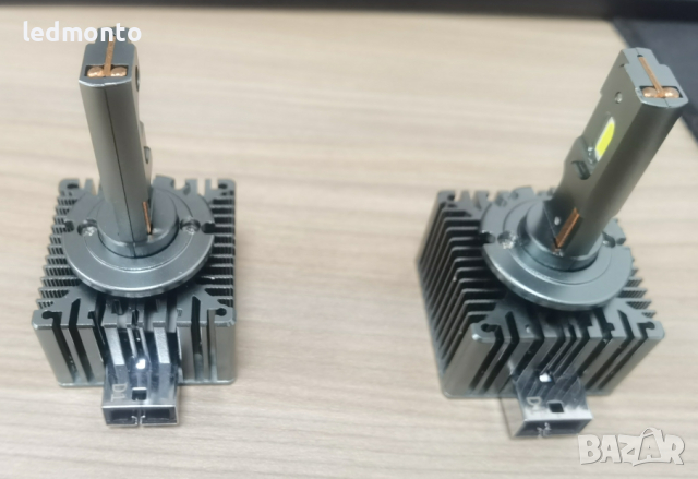 Лед крушки за замяна на ксенон D2S, D1S,D3S, D5S LED крушки d2s  d1s , снимка 2 - Аксесоари и консумативи - 44642001