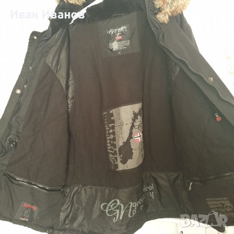 парка/яке  Geographical Norway Alaska унисекс размер М-Л, снимка 6 - Якета - 39627791