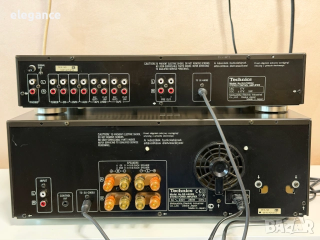 Усилвател Technics SU-C909U и SE-A909S + оригинално дистанционно , снимка 8 - Ресийвъри, усилватели, смесителни пултове - 53939528