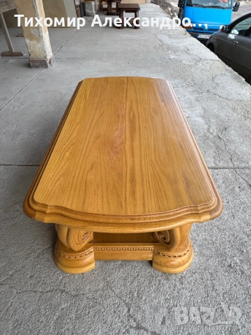 Холна маса от дъбов масив, снимка 6 - Маси - 53334373