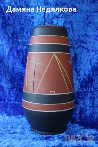 голяма ваза около 50см, снимка 2 - Вази - 51539194