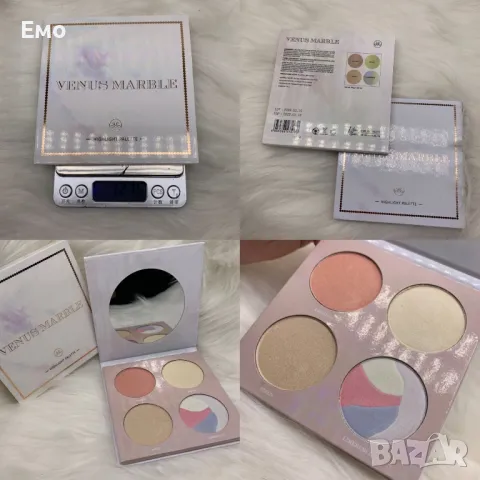 Палитра сенки за очи с огледалце HZS120