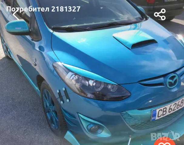 Мазда 2 чип тунинг уникат, снимка 3 - Автомобили и джипове - 49276306