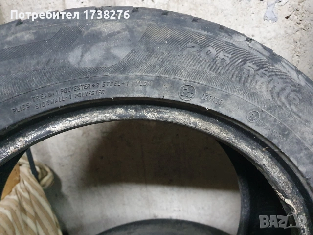 Гуми 205/55r16 - 4бр., снимка 2 - Гуми и джанти - 54167512
