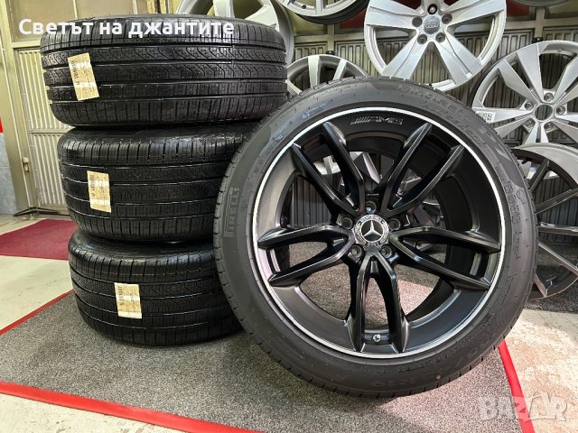 Джанти с Гуми 19 Цола AMG GT 4 Door  Mercedes X290 255/45/19 и 285/40/19 Нови Оригинални 