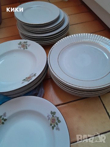 Сервиз за хранене порцелан/плато, снимка 3 - Сервизи - 39569601