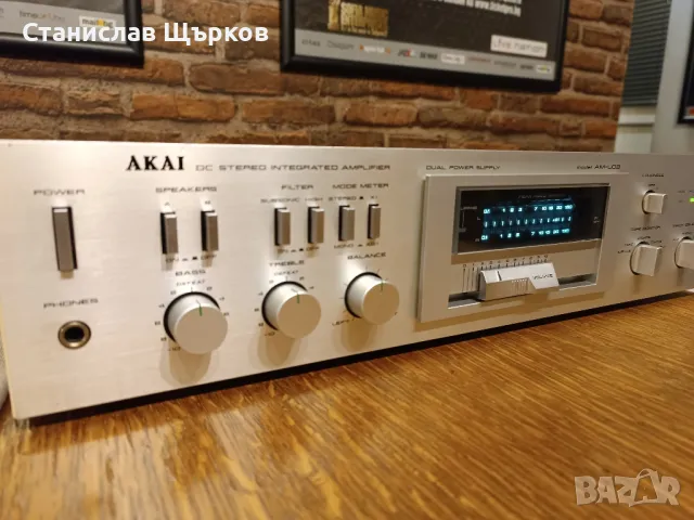 Akai AM-U03 Vintage Stereo Amplifier , снимка 3 - Ресийвъри, усилватели, смесителни пултове - 47595986