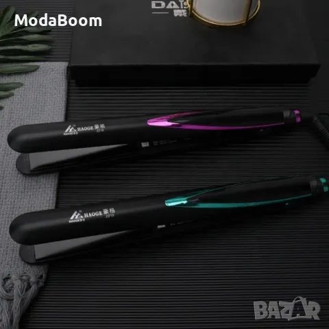 Професионална преса за изправяне на коса с турмалинови керамични плочи