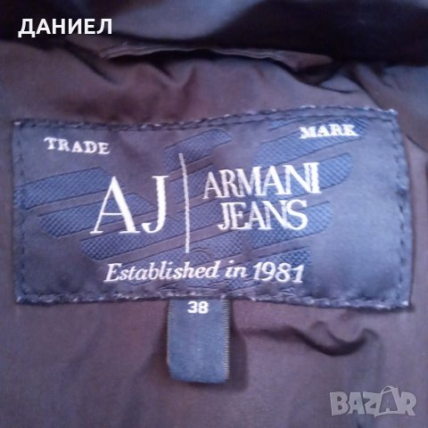 Оригинално дамско яке ARMANI JEANS раэмер М, снимка 3 - Якета - 35221465