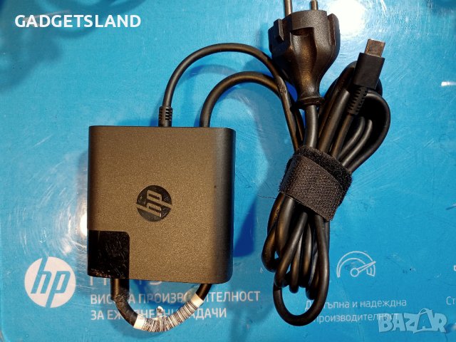 Зарядно HP 65W SFF USB-C, снимка 1 - Лаптоп аксесоари - 42841726