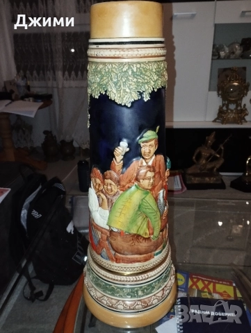 много голяма халба, снимка 8 - Антикварни и старинни предмети - 52404419