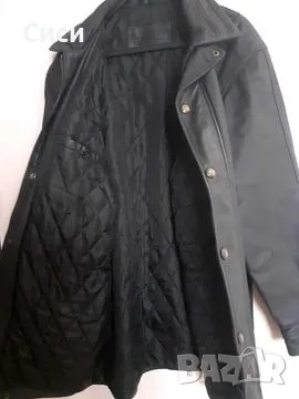 Мъжка кожена ватирана шуба ест.кожа , снимка 4 - Якета - 49187412