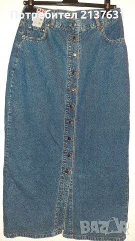 НОВА с Етикет ДАМСКА ДЪНКОВА ПОЛА  DALI  JEANS  - Размер М , снимка 1 - Поли - 38528832