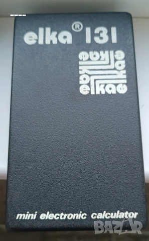 Винтидж калкулатор ELKA 131, снимка 8 - Други ценни предмети - 53977262