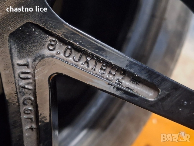 Джанти MAM 18/5-112/ЕТ45/8J/72.6, снимка 8 - Гуми и джанти - 52343101